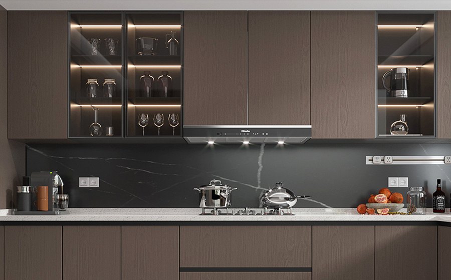 Light Stone-look Countertop Direction