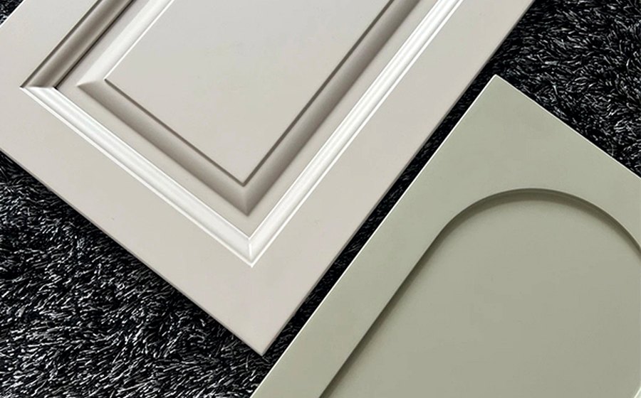 Cream PET Matte Door Panel