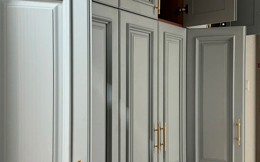 Dark Coffee High-gloss Door Panel
