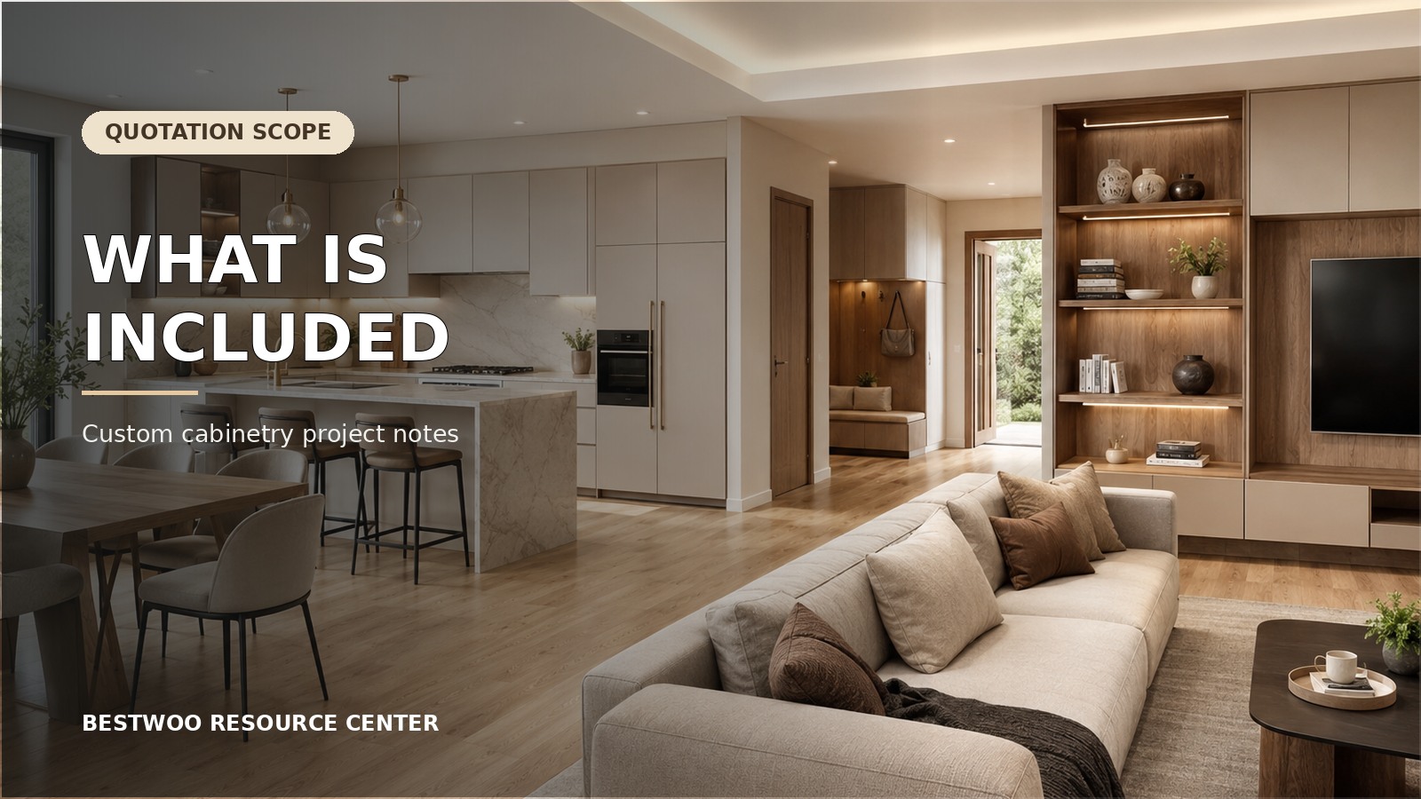 What Is Included in a Custom Cabinet Quote—and What Is Often Missing?